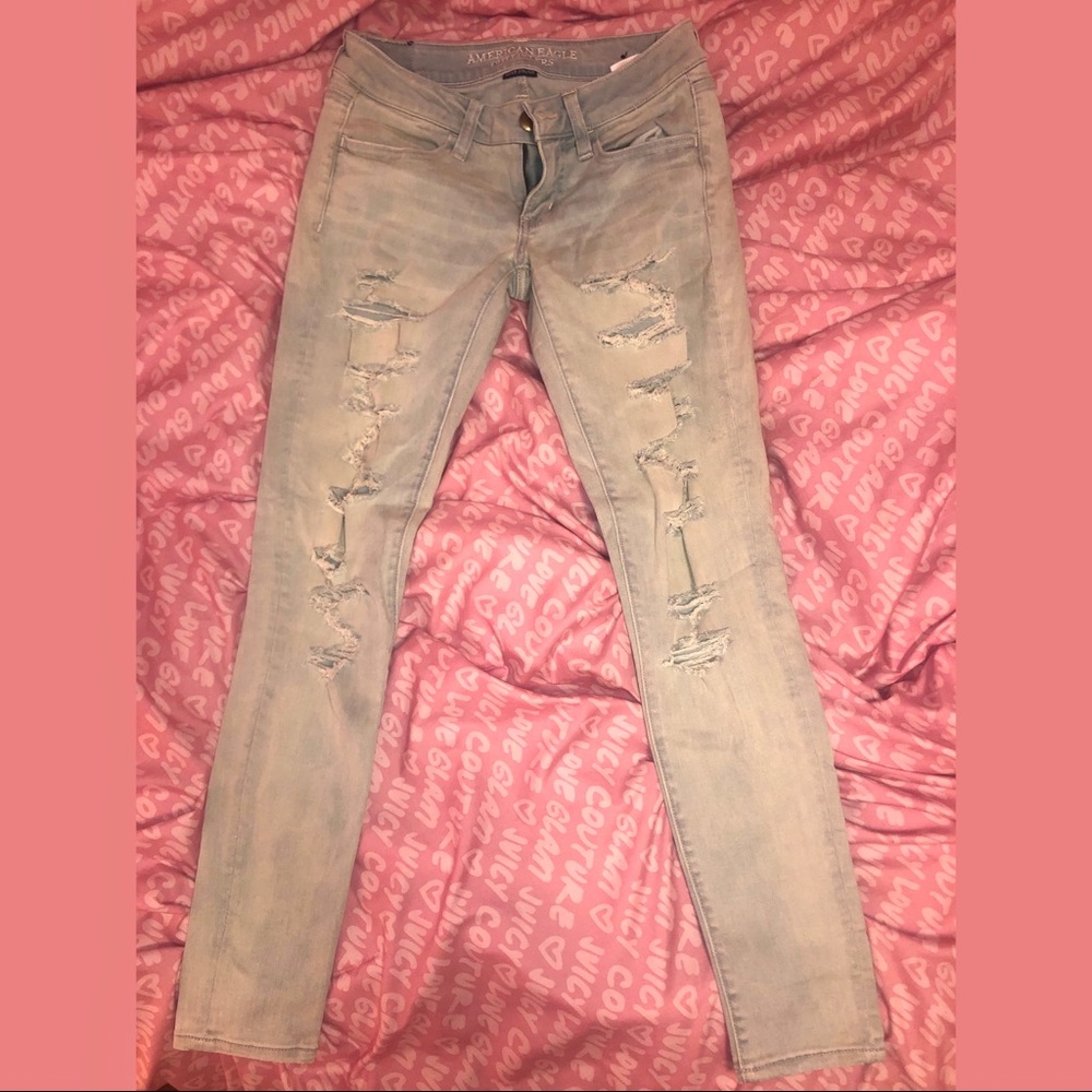American eagle outfitters: super low jegging